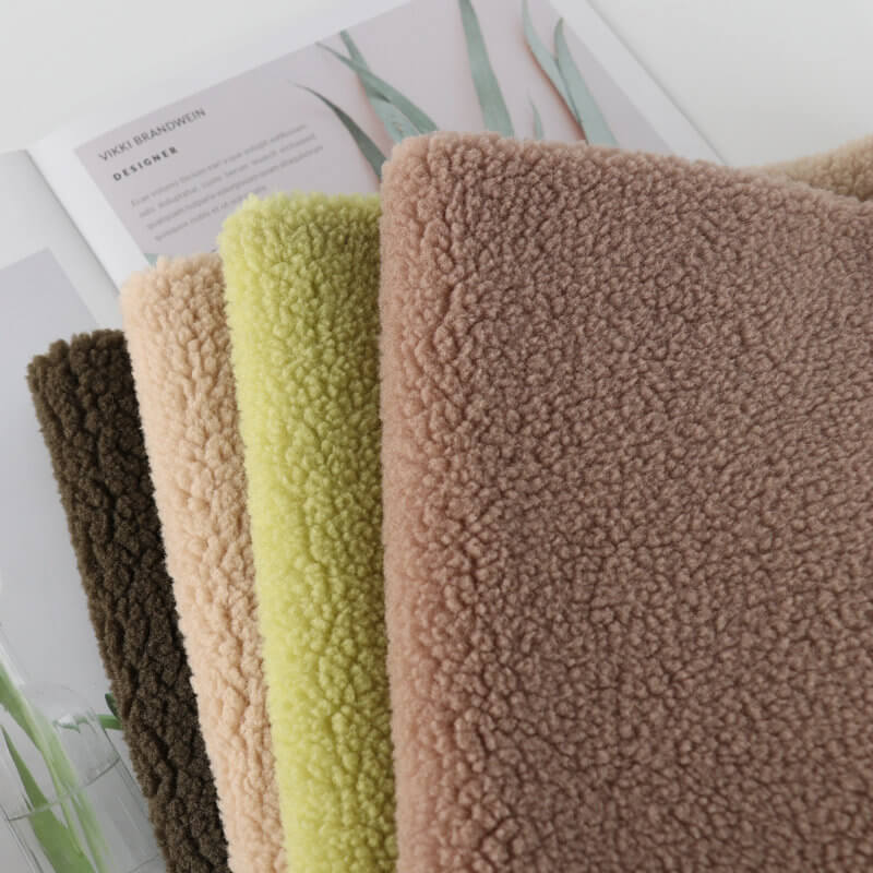 Polyester Knit Polar Fleece Fabric for Jacket Wholesale Supplier 4
